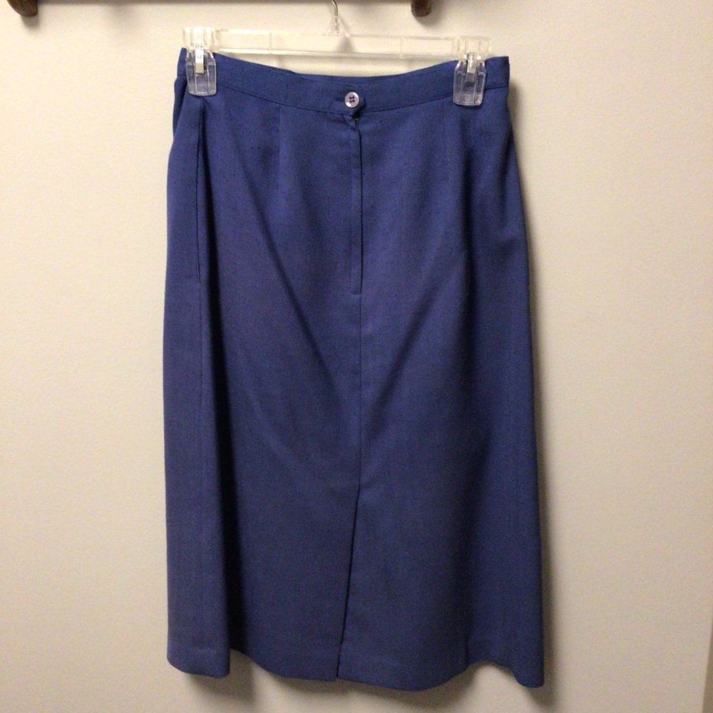 Stirling Cooper - Vintage Blue Two Piece Suit, Jacket & Skirt - Picture 5 of 8